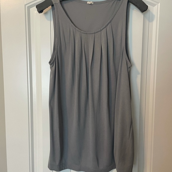 J Crew ruched tank top - Picture 1 of 3